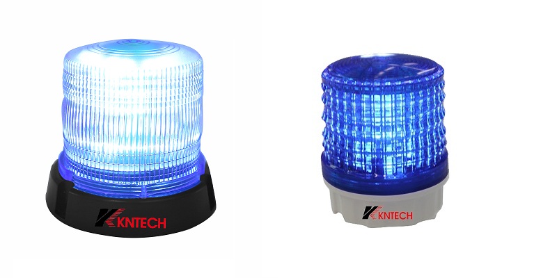 the blue lights for the blue light system